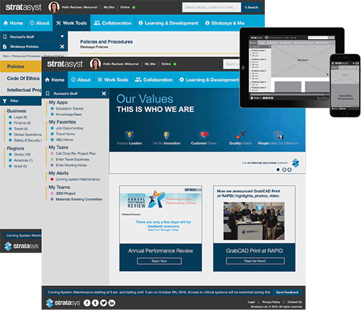 Stratasys Sharepoint